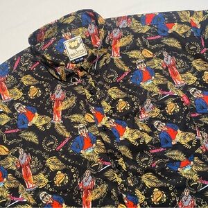 RSVLTS WWE Legends Ric Flair Shirt Men 3XL Wrestling Nature Boy Performance Top